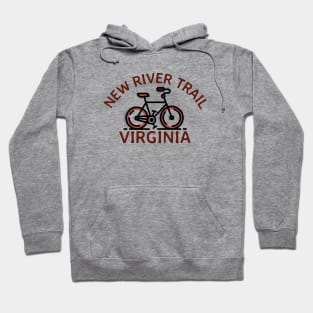 New River Trail, Virginia Hoodie